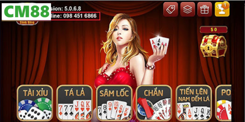 Các loại Game bài nổi bật tại CM88